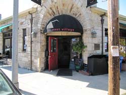 Picture of the entrance of the East Village Coffee Lounge