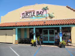 Picture of the entrance of the Turtle Bay Taqueria